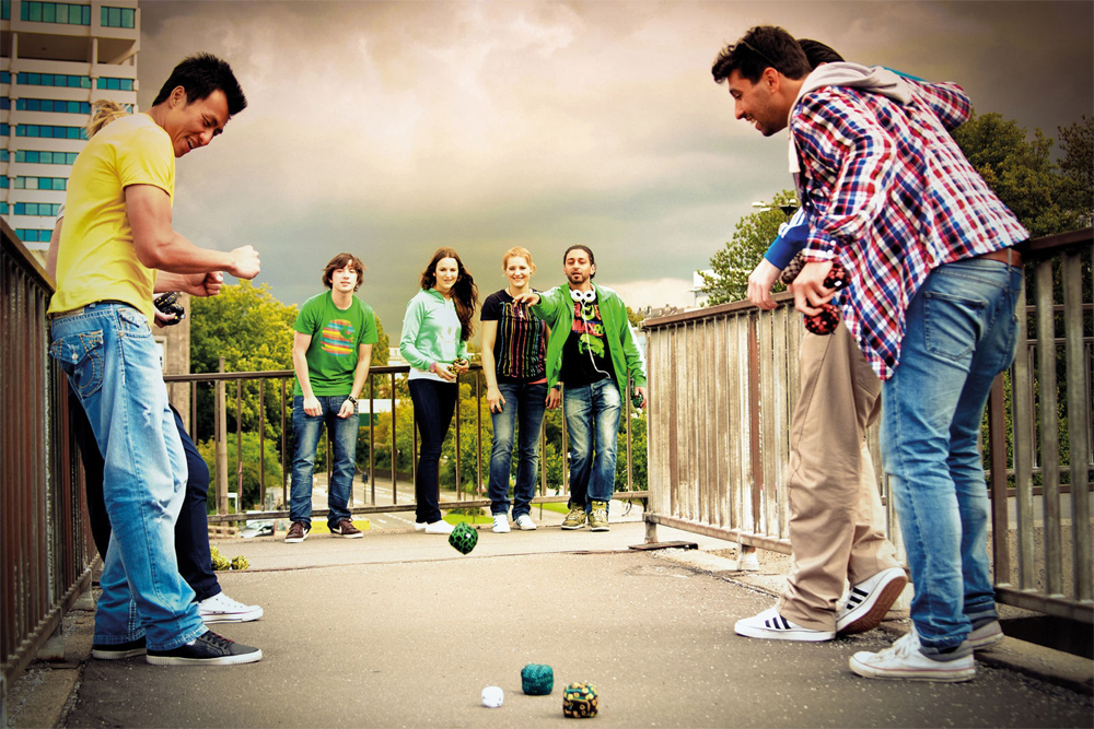 Петанк играют в Украине