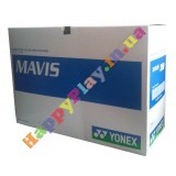 Волани для бадмінтону Yonex Mavis 350 Yellow Slow коробка, 60 шт