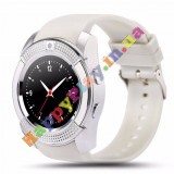 Умные часы Smart watch V8 спорт классик white