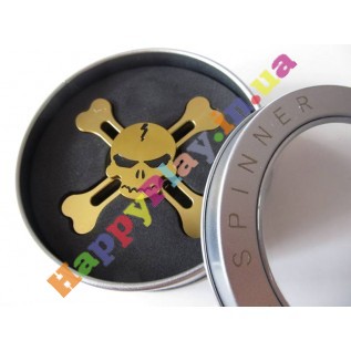 Спиннер "Череп и кости" игрушка-антистресс Fidget Hand Spinner с доставкой вся Украина