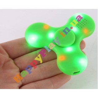 Спиннер "Диджей" светящийся и музыкальный Fidget Hand Spinner с доставкой вся Украина