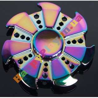 Спиннер игрушка-антистресс "Колесо времени" разноцветный Fidget Hand Spinner с доставкой вся Украина