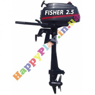T2.5BMS Лодочный мотор Фишер (Fisher) двухтактный 2013 по доступной цене с доставкой вся Украина, Киев, Николаев, Херсон, Львов, Днепропетровск