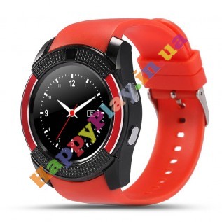 Умные часы Smart watch V8 спорт классик red с доставкой вся Украина