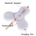 Спиннер "Диджей" светящийся и музыкальный Fidget Hand Spinner с доставкой вся Украина