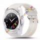 Умные часы Smart watch V8 спорт классик white